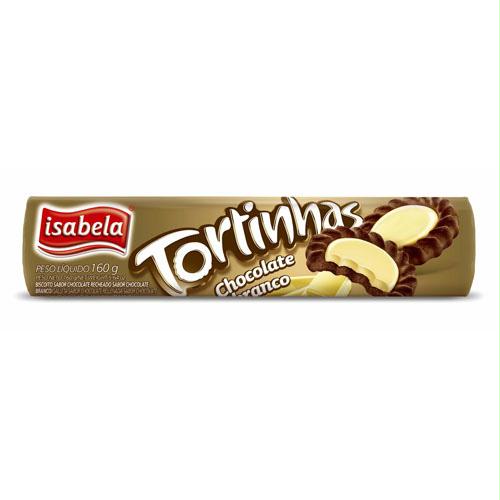 Isabela Tortinha de Chocolate Branco 140g