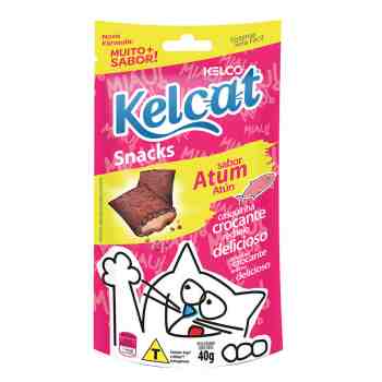 Kelcat Snacks para Gatos Atum 40g