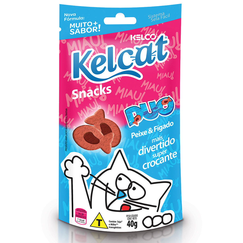 Kelcat Snacks para Gatos Duo 40g