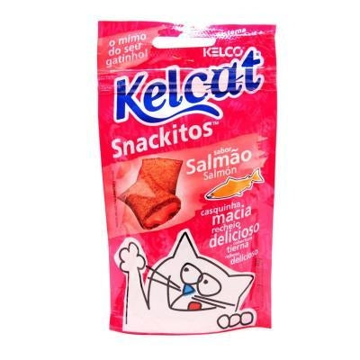 Kelcat Snacks para Gatos Salmão 40g
