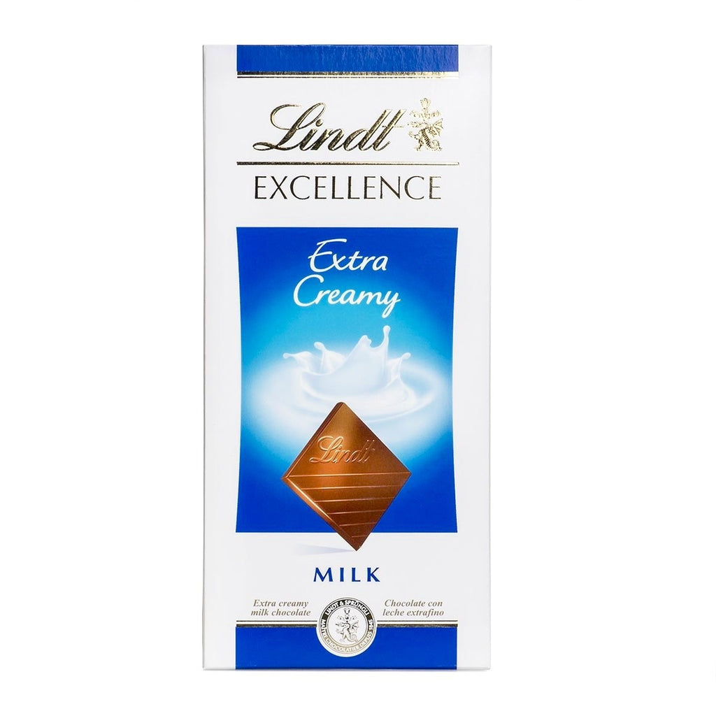 Lindt Extra Creamy Milk Chocolate 100g