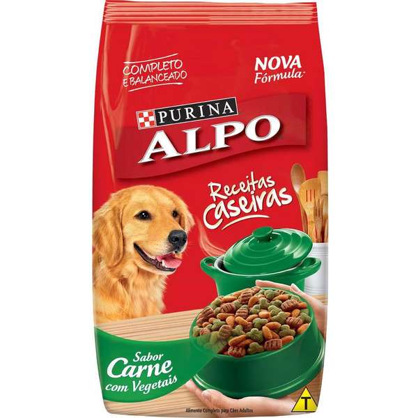 Purina Alpo Receita Caseira Cães Adultos Carne com Vegetais 1kg
