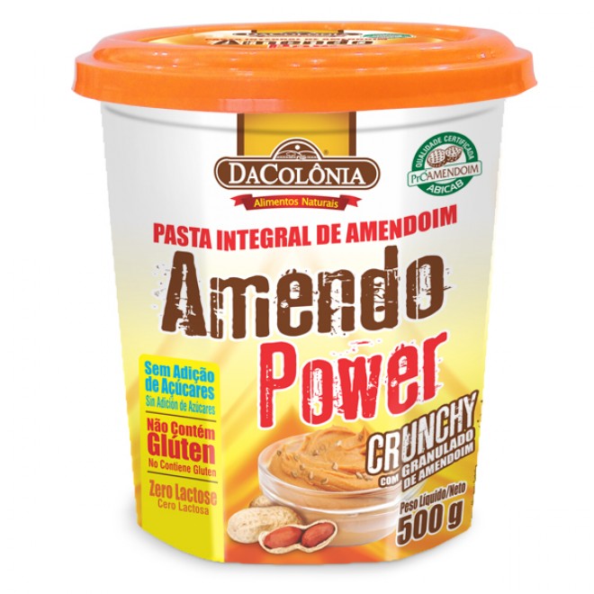 Da Colônia Amendo Power Crunchy 500g