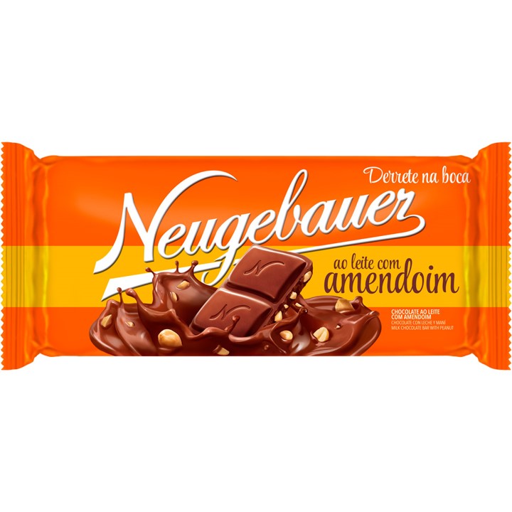 Neugebauer Ao Leite com Amendoim 90g