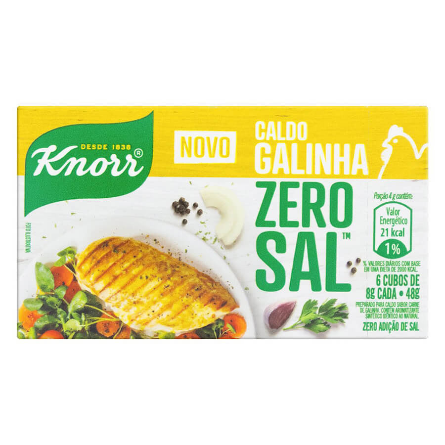 Knorr Zero Sal Caldo de Galinha  48g