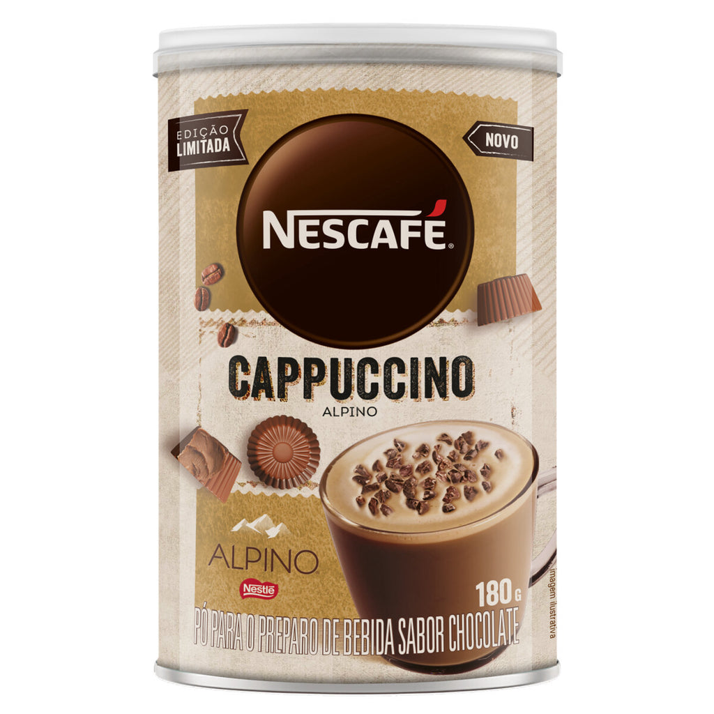 Nescafé Cappuccino em Pó Alpino 180g