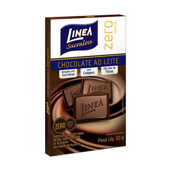 Linea Sucralose Zero Açúcar Chocolate ao Leite 30g