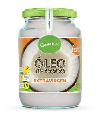 QualiCôco Óleo de Coco Extra Virgem 500mL