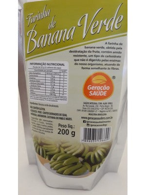 Geração Saúde Farinha de Banana Verde 200g