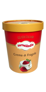 Sorvelândia Crema di Fragola 950ml