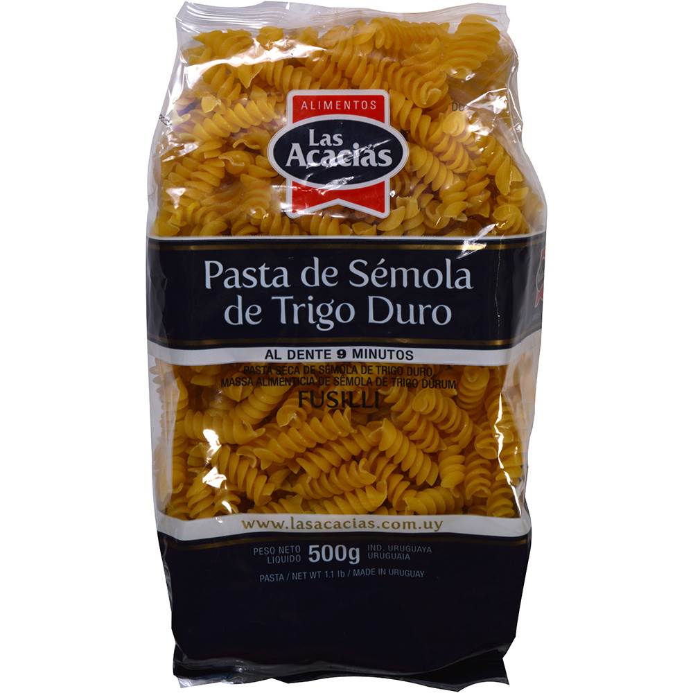 Pasta de Trigo Duro Integral – Las Acacias