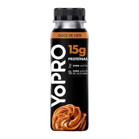 YoPRO Iogurte High Protein Zero Lactose Doce de Leite 250g