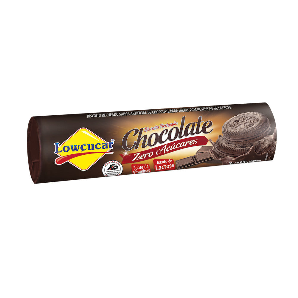 Lowçúcar Biscoito Recheado Chocolate 120g