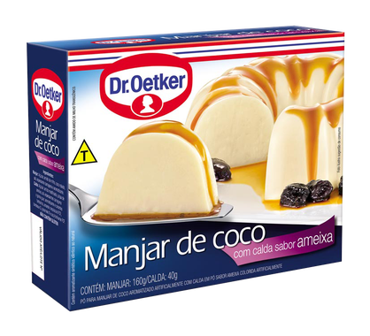 Dr. Oetker Manjar de Coco com Calda Ameixa 180g