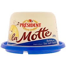 President Manteiga La Motte Com Sal Pote 250g