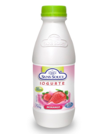 Sans Souci Iogurte Integral com Polpa de Morango 750g