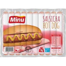 Minu Salsicha para Hot Dog 1kg