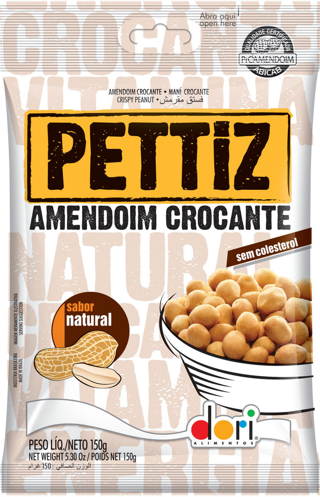 Pettiz Amendoim Crocante Natural 120g