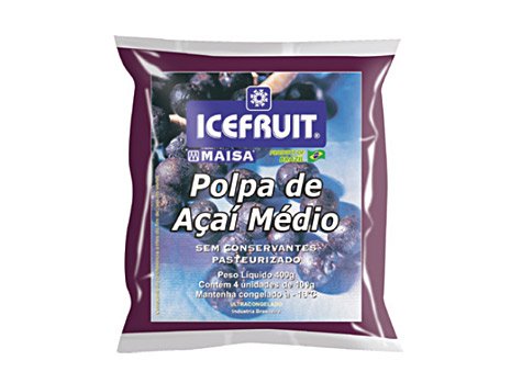 Icefruit Polpa de Açaí Médio 400g