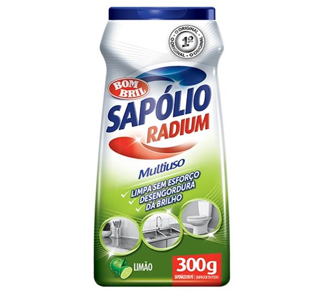 Sapólio Radium em Pó Limão 250g