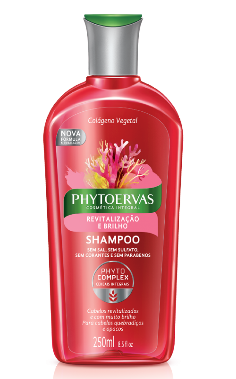 Phytoervas Shampoo Revitalização e Brilho 250ml