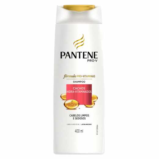 Pantene Shampoo Cachos Hidra-Vitaminados 400ml