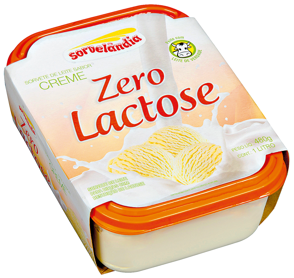 Sorvelândia Zero Lactose Creme 1L