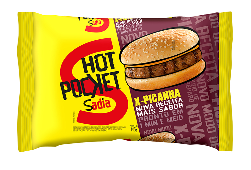 Sadia Hot Pocket X Picanha 145g